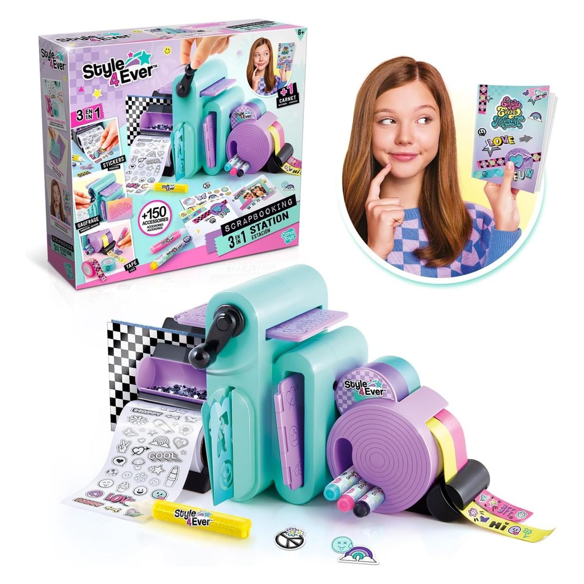 CANAL TOYS - Estudio de Scrapbooking - Crea Álbum de Niños Canal Toys