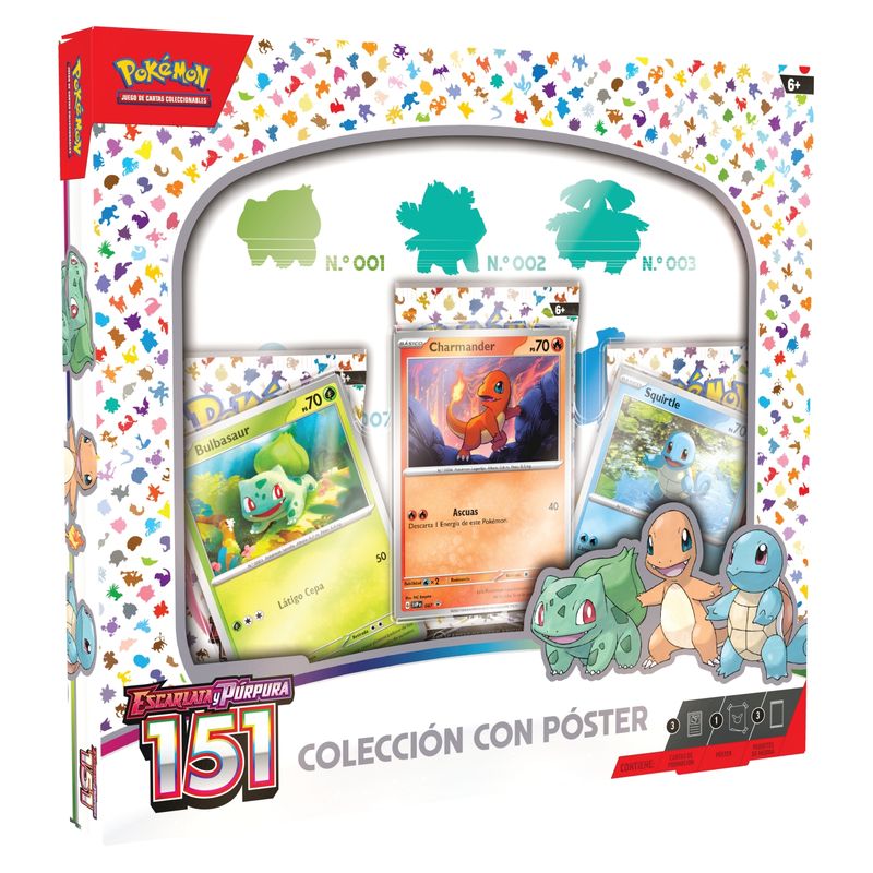 POKEMON - Tcg Cartas Pokemon 151 Poster Coleccion Español