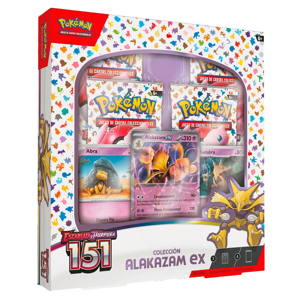 POKEMON - Tcg Cartas Pokemon 151 Alakazam Ex Español