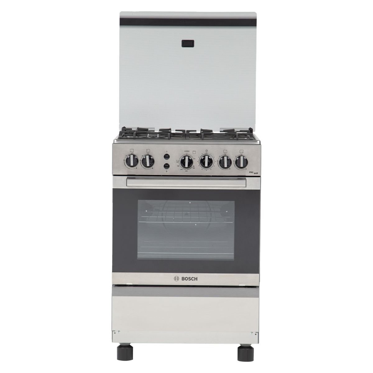 BOSCH - Cocina 4 Quemadores Horno De 55 Lt Con Grill Gas Licuado Hsg45I22Se Bosch