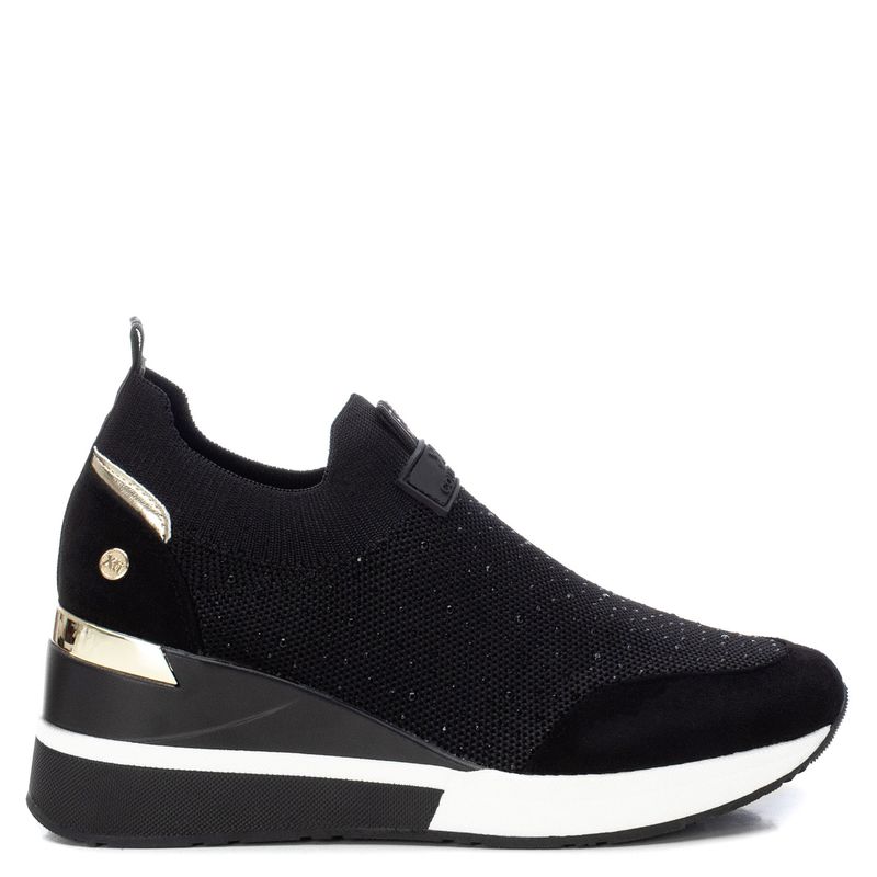 XTI - Zapatilla Urbana Mujer Negro Xti