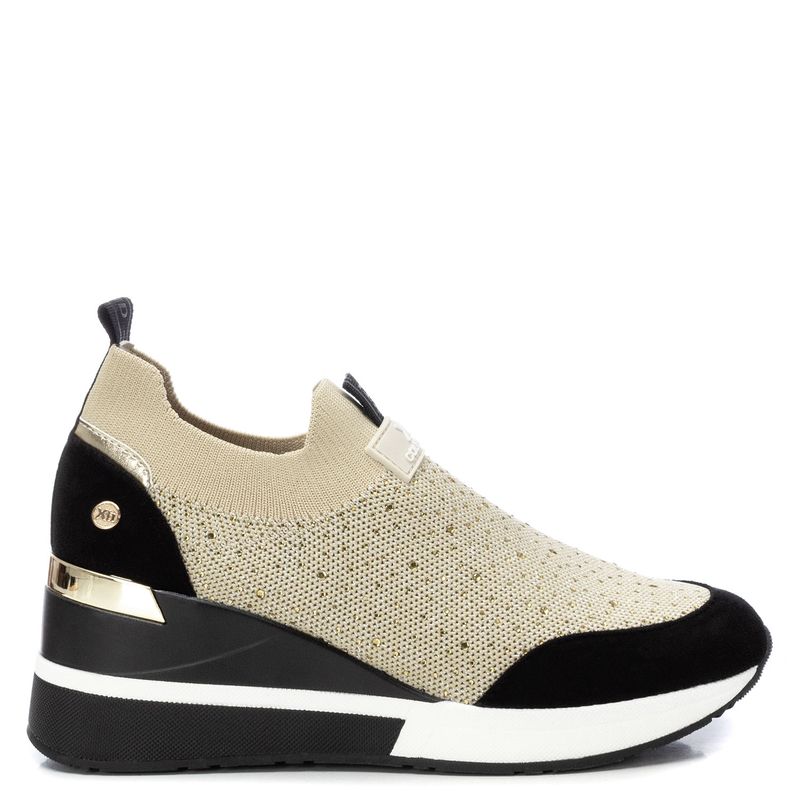 XTI - Zapatilla Urbana Mujer Dorado Xti