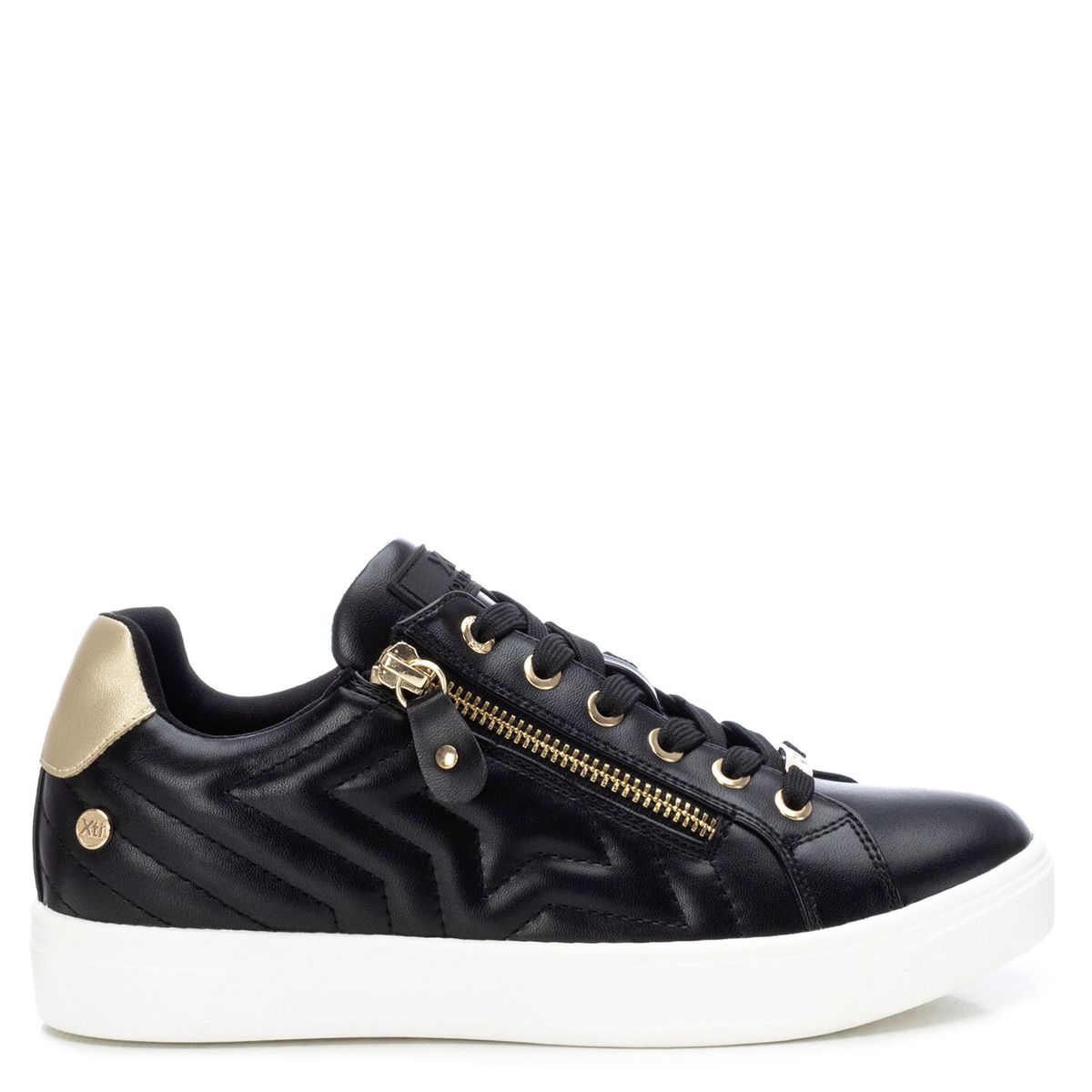 XTI - Zapatilla Urbana Mujer Negro Xti