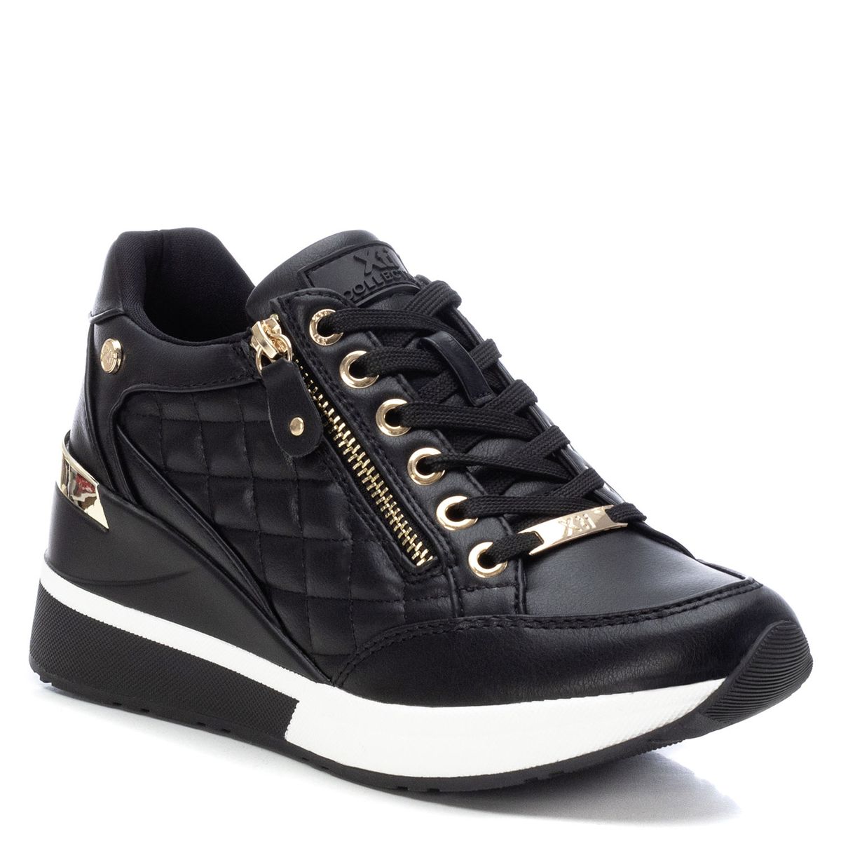 XTI - Zapatilla Urbana Mujer Negro Xti