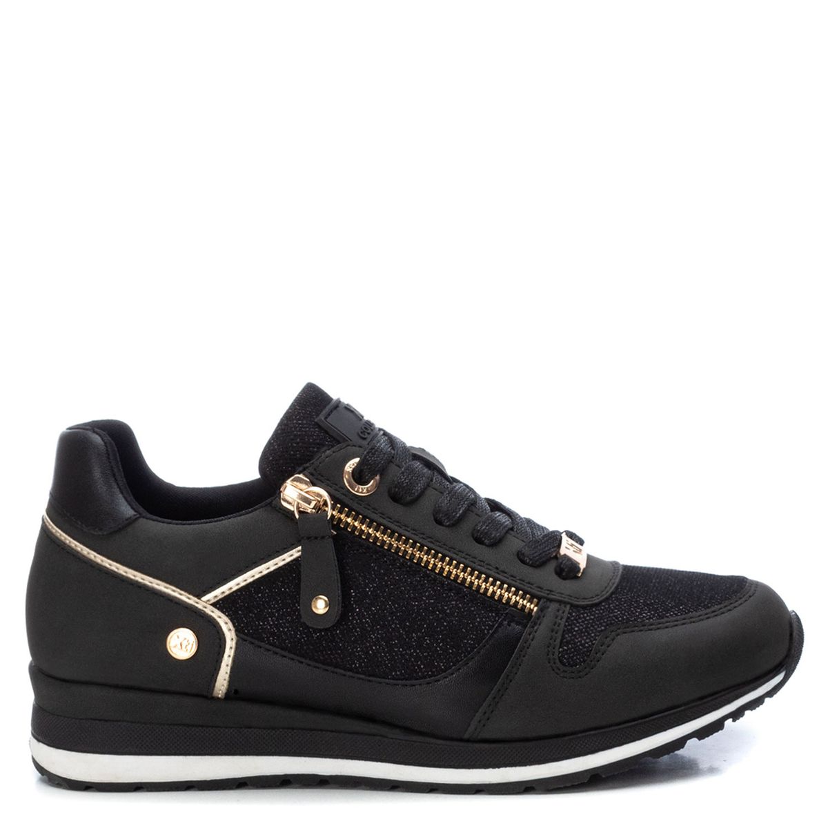 XTI - Zapatilla Urbana Mujer Negro Xti