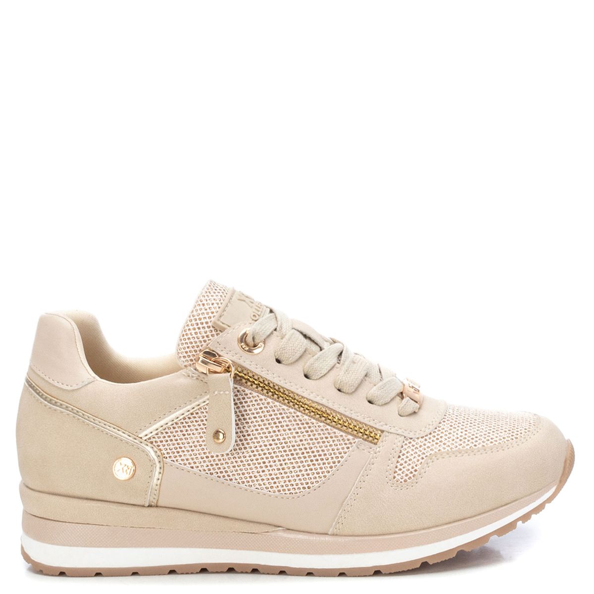 XTI - Zapatilla Urbana Mujer Beige Xti