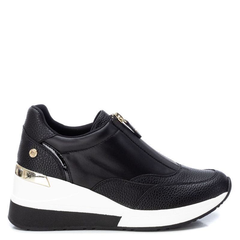 XTI - Zapatilla Urbana Mujer Negro Xti