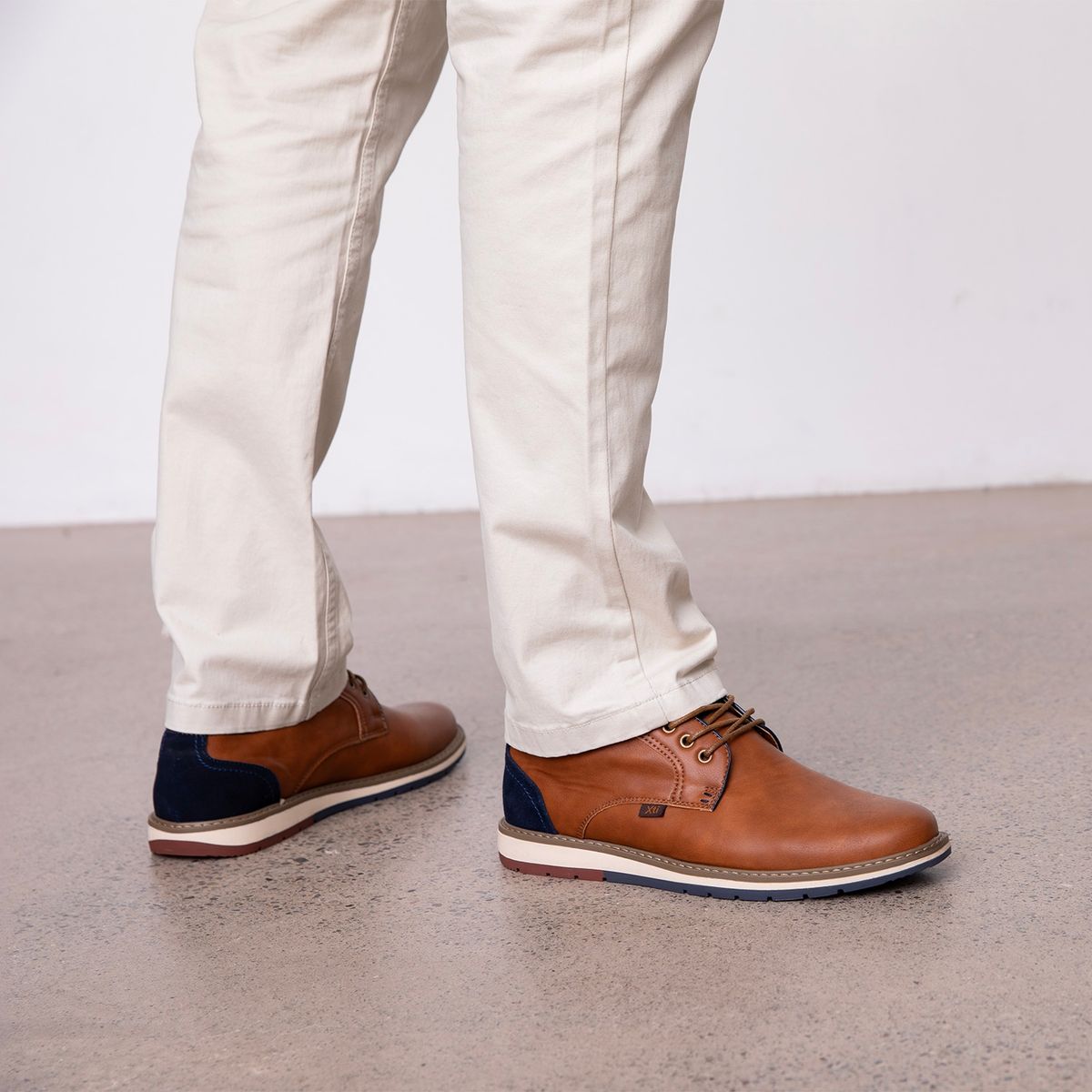 XTI - Zapato Casual Hombre Café Xti