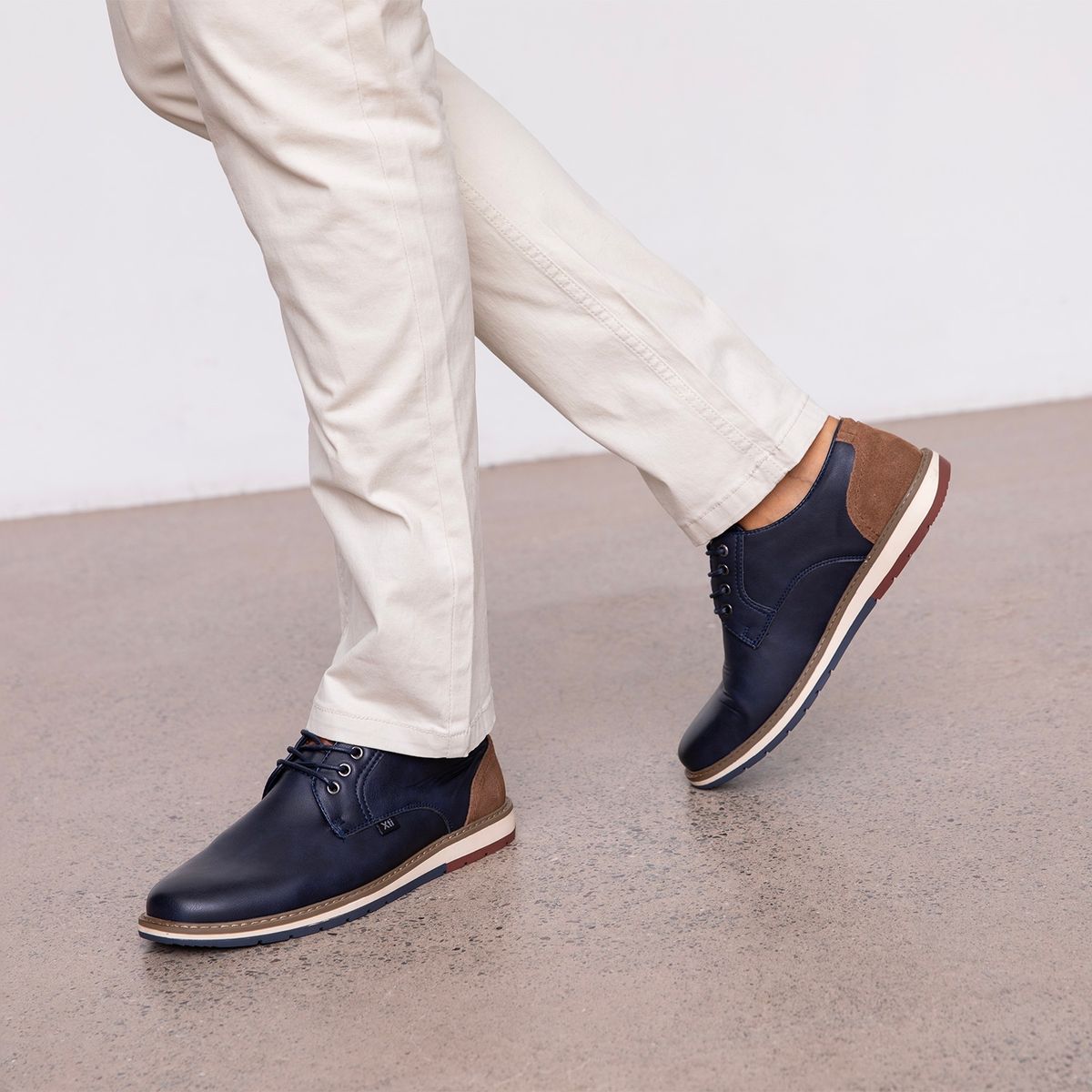 XTI - Zapato Casual Hombre Azul Xti