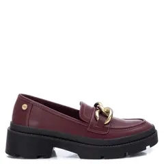 XTI - Zapato Casual Mujer Burdeos