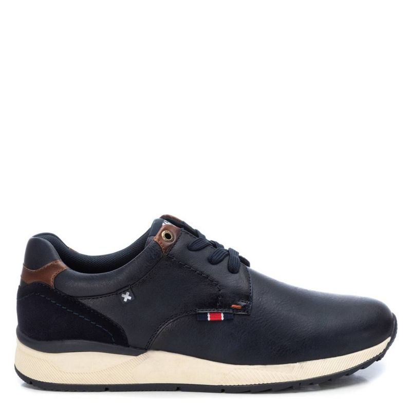 XTI - Zapatilla Urbana Hombre Azul Xti