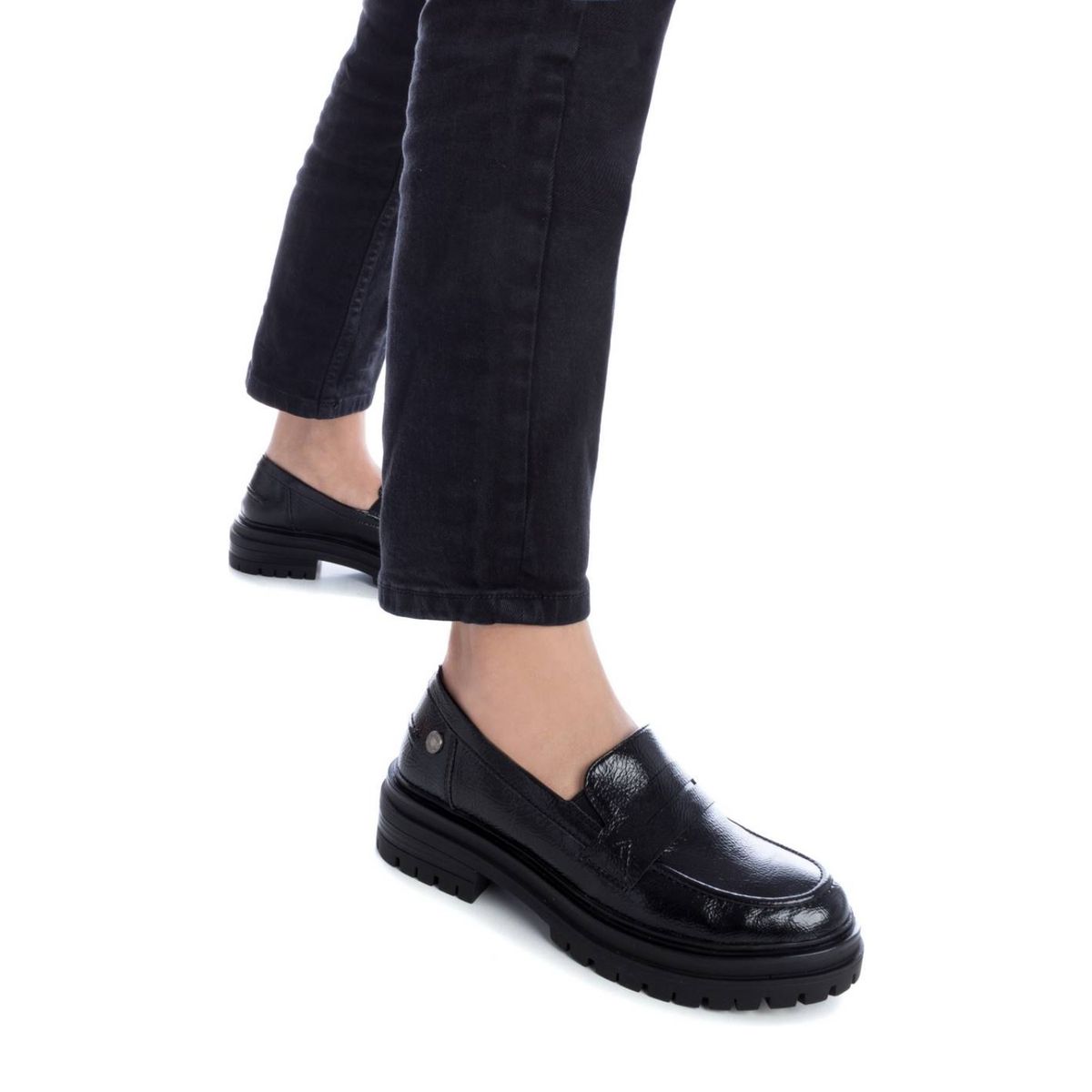 XTI - Mocasín Mujer Negro Xti