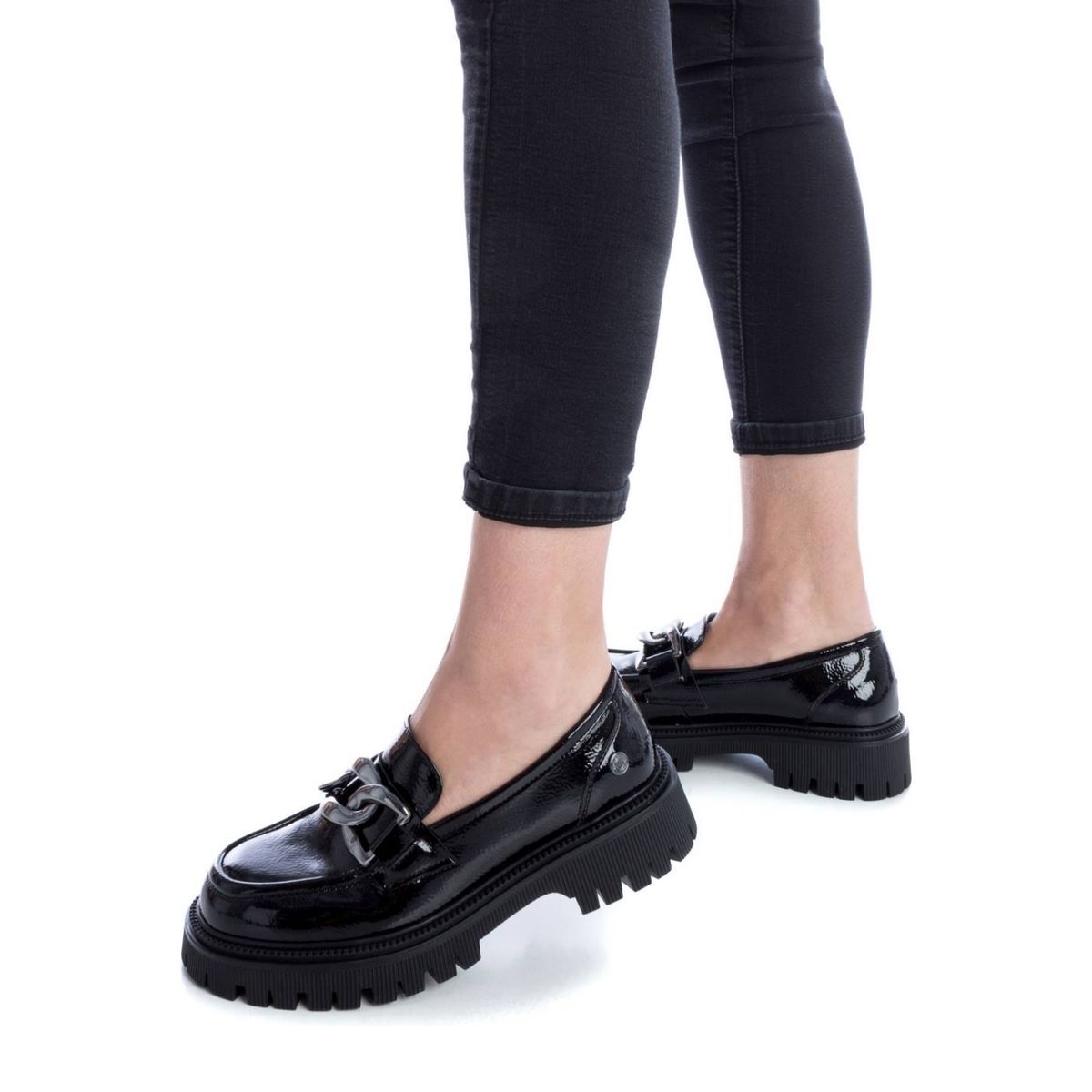 XTI - Mocasín Mujer Negro Xti