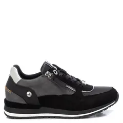 XTI - Zapatilla Urbana Mujer Negro