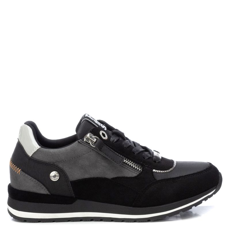 XTI - Zapatilla Urbana Mujer Negro Xti