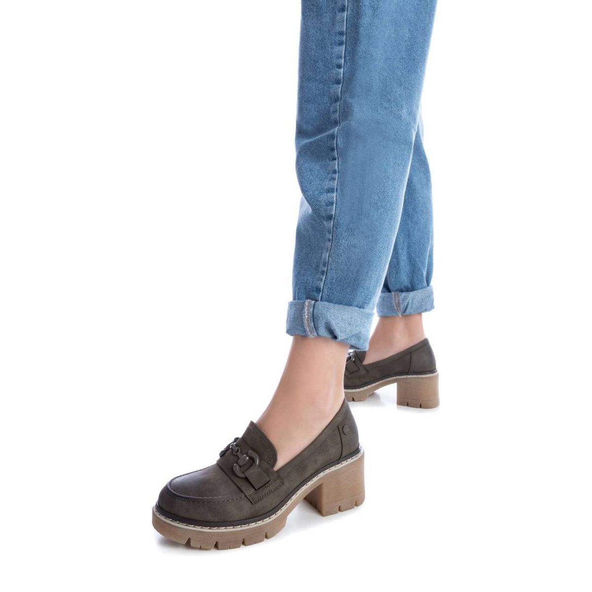 XTI - Mocasín Mujer Café Xti