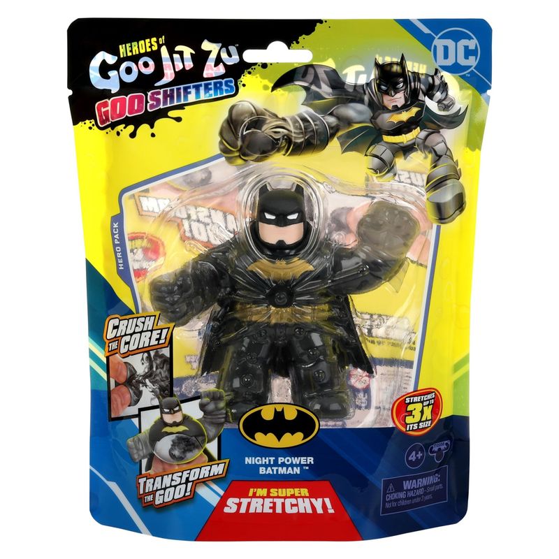 GOO JIT ZU - Dc Shifters Superheroes 3 Asst Batman Goo Jit Zu
