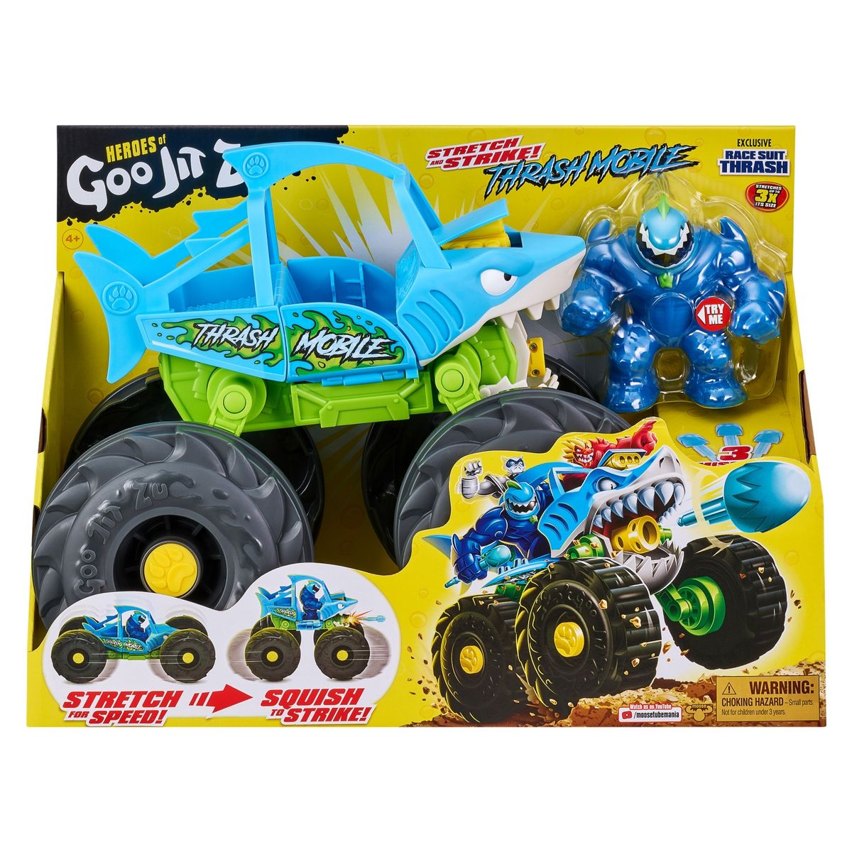 GOO JIT ZU - Heroe Stretch  Veh Strike Trash Goo Jit Zu