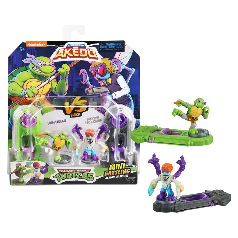 AKEDO - Tortugas Ninja Versus Pack Surtido S1 Akedo