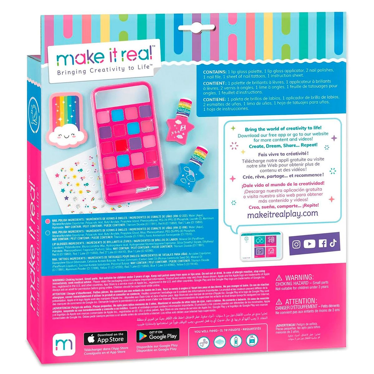 MIR - Maquillaje Llámame Bella Make It Real Mir