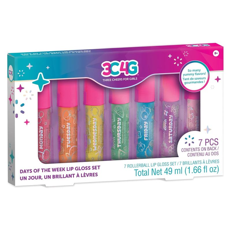 MIR - 7 Brillos Labiales Facil De Aplicar Con Sabores! Make It Real Mir