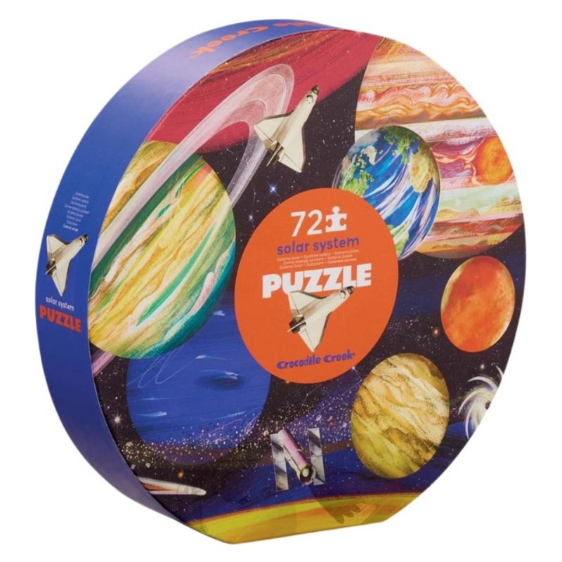 CROCODILE - 72 Pc Puzzle Realistic Solar System Crocodile