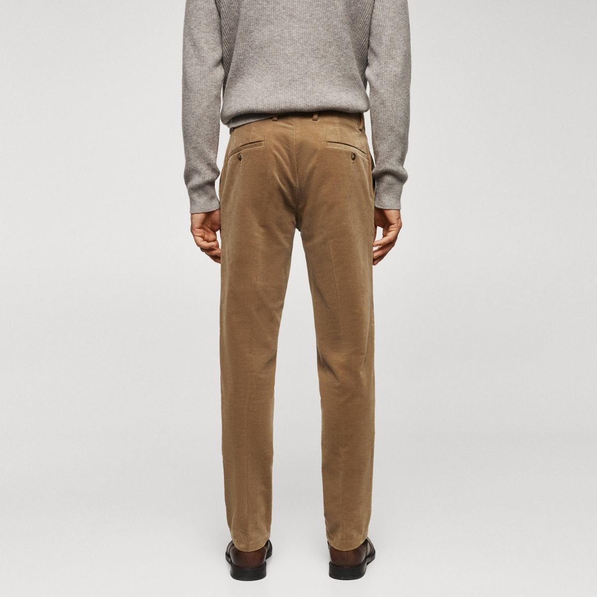 MANGO MAN - Pantalón Slim Fit Micropana Hombre Mango Man