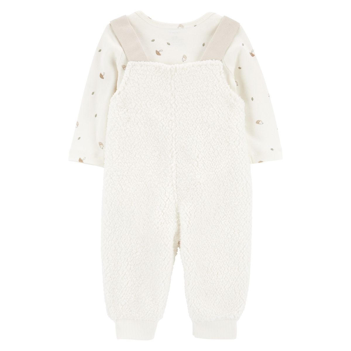 CARTER'S - Conjunto 2 Piezas Body Y Jardinera Sherpa Unisex Bebé Carter's