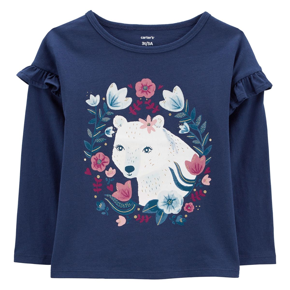 CARTER'S - Polera Algodón Estampada Niña Carter's