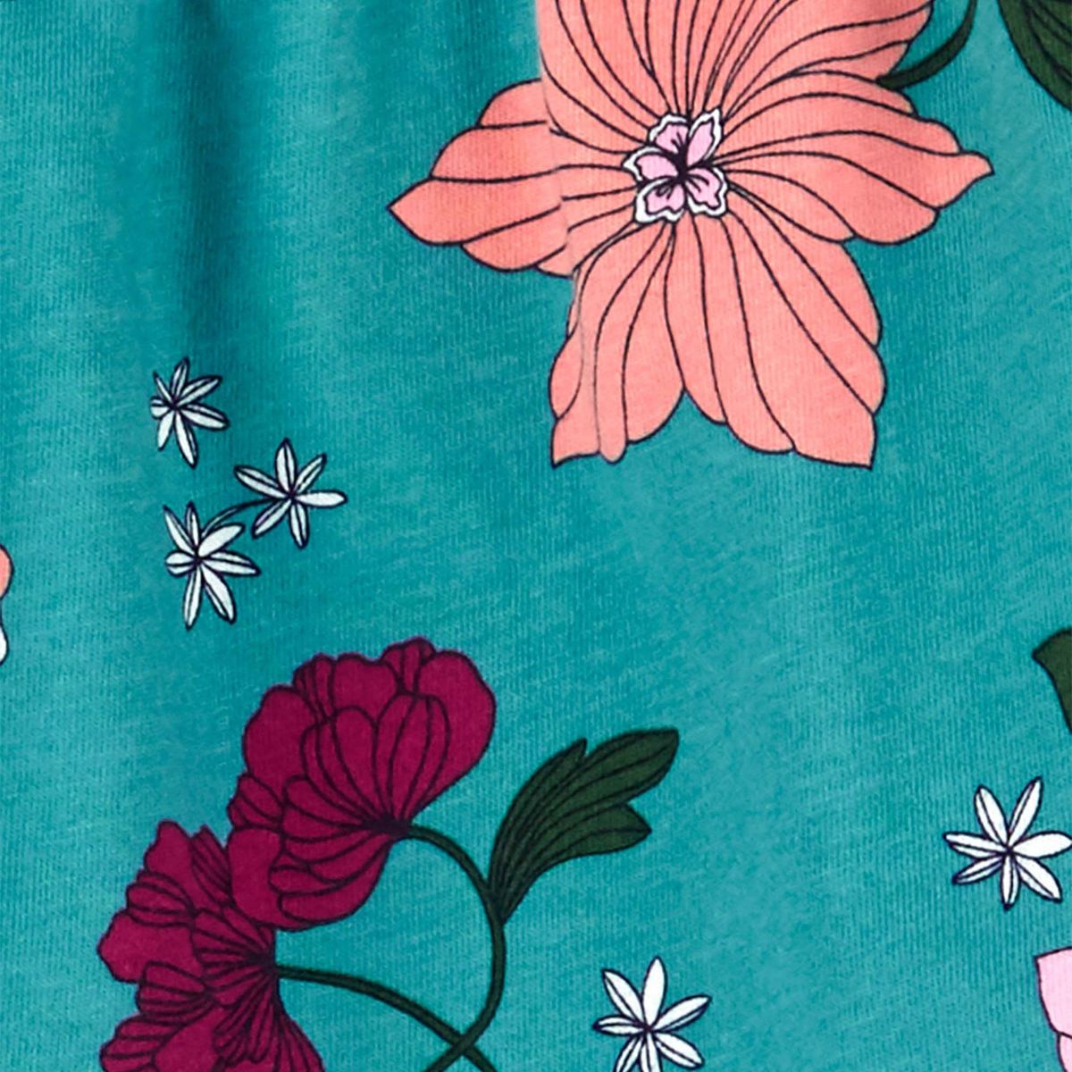 CARTER'S - Conjunto 3 Piezas Polera, Pantalón Y Gorro  Bebé Niña Carter's