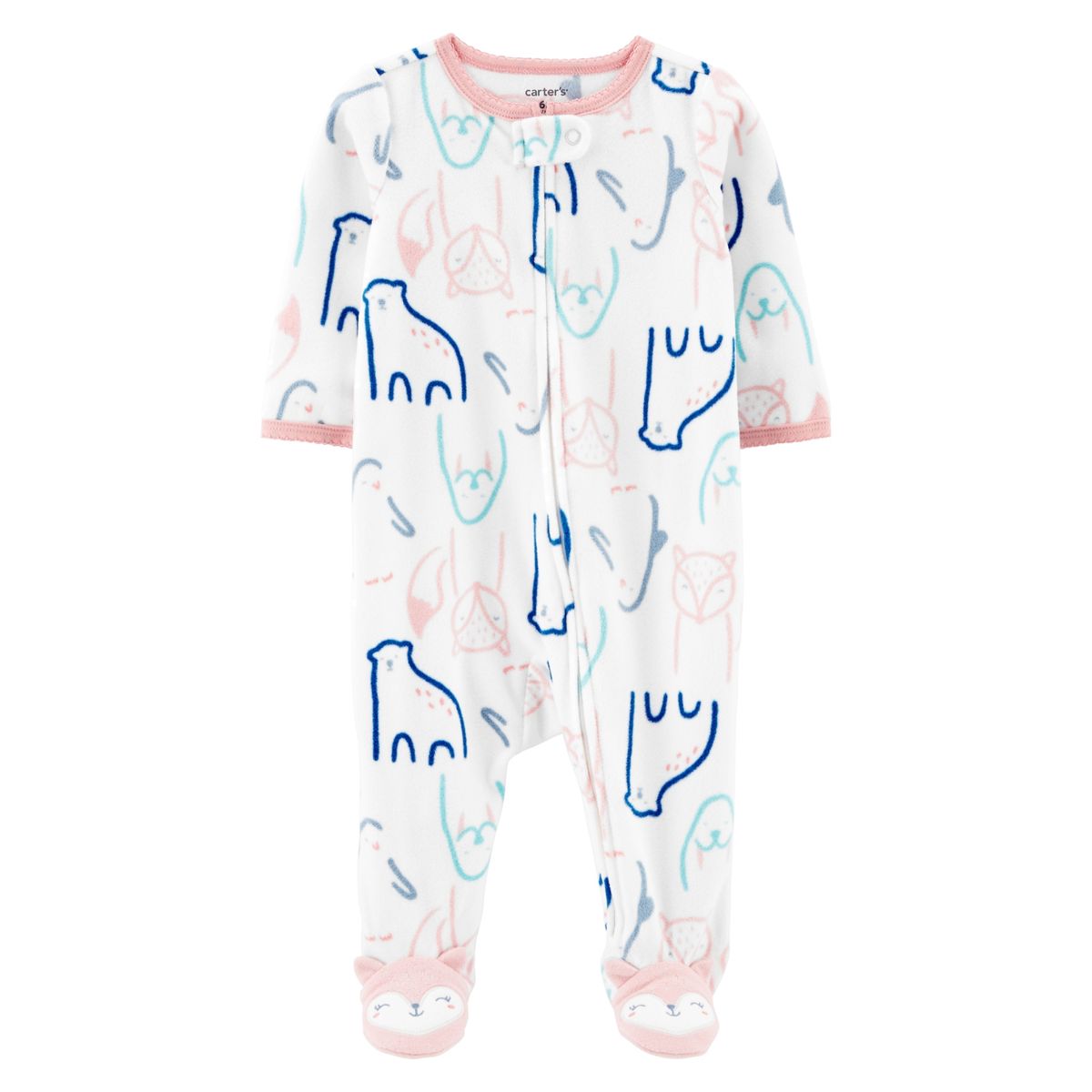 CARTER'S - Pijama Polar Estampado Bebé Niña Carter's