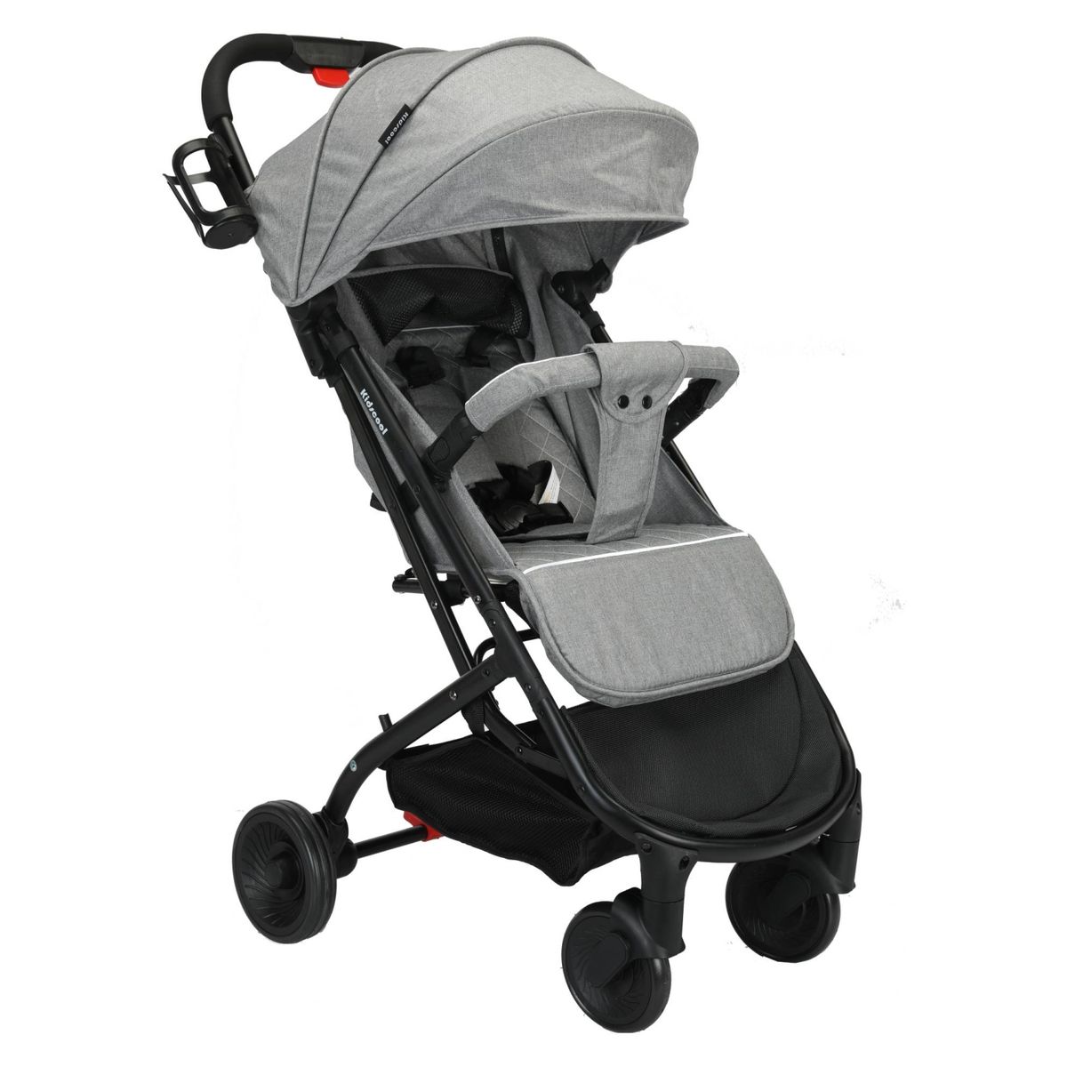 KIDSCOOL - Coche Ultra Compacto Mimo Gris Kidscool
