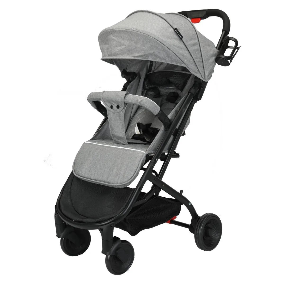 KIDSCOOL - Coche Ultra Compacto Mimo Gris Kidscool