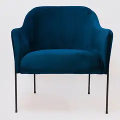 DECOCASA - Poltrona Terciopelo Undefined Hebe