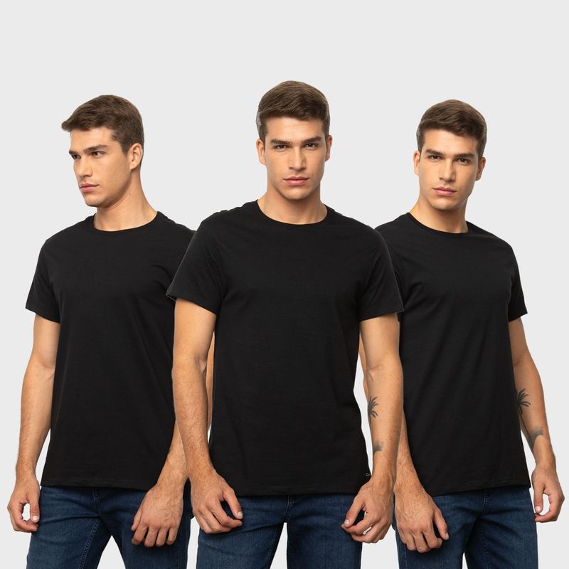 CALVIN KLEIN - Pack 3 Camiseta Hombre Calvin Klein