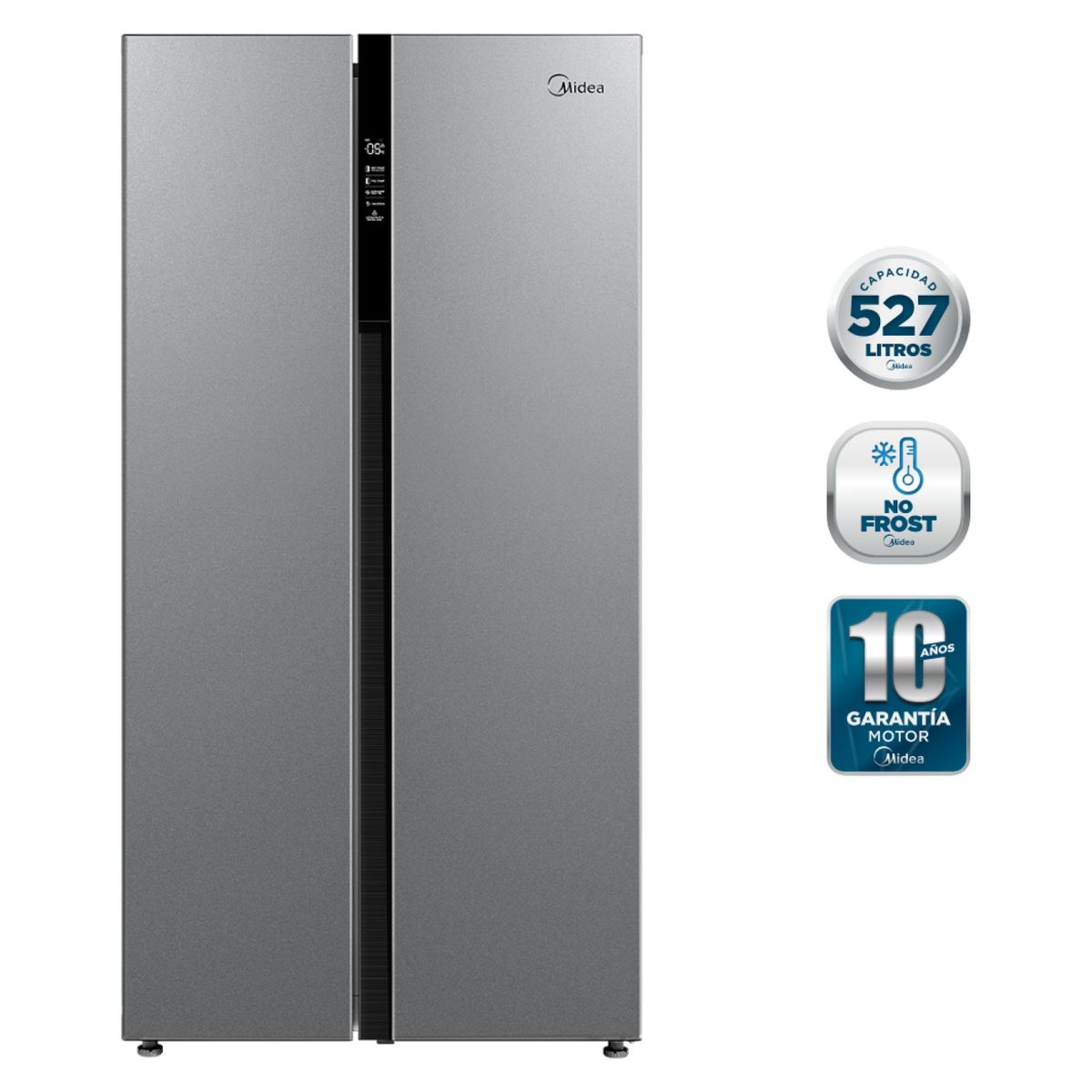 MIDEA - Refrigerador Side by Side 527 Litros No Frost MDRS710FGE50 Midea
