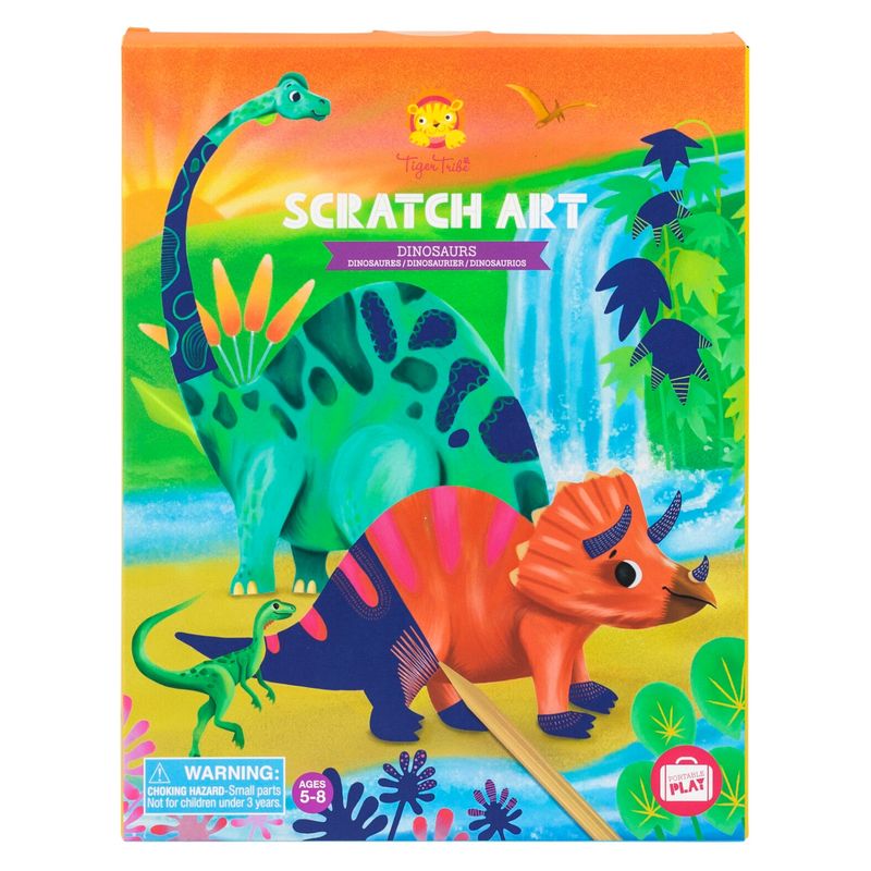 TIAM - Arte de Raspar Dinosaurios Tiam