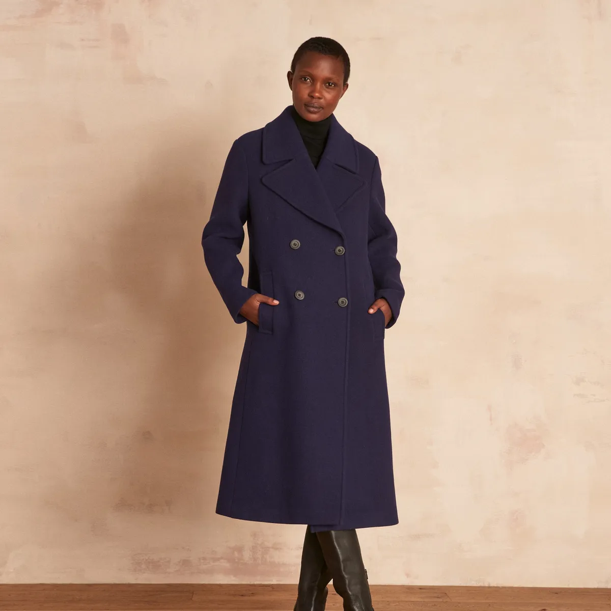 MAISON 123 - Abrigo Lana Mujer 123