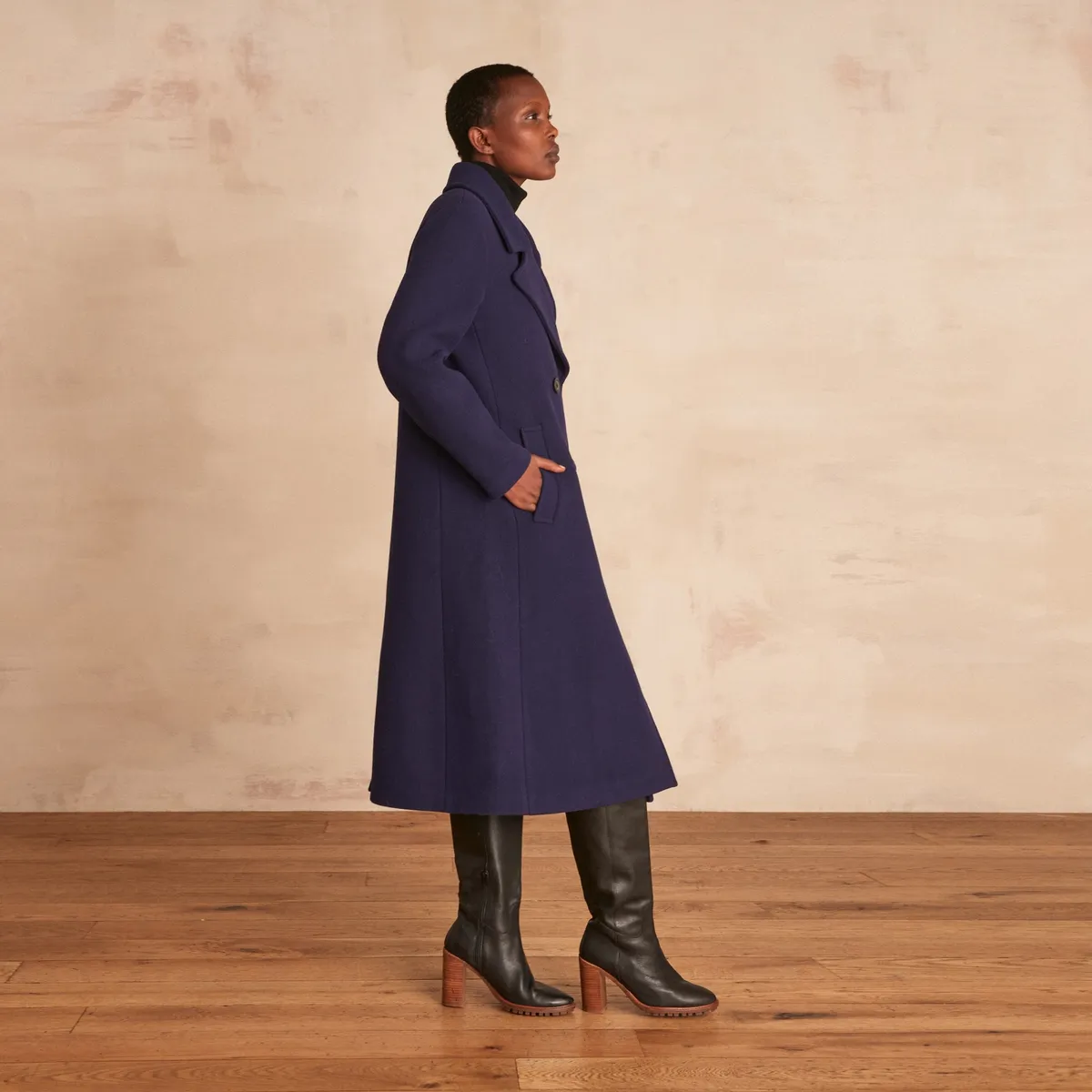 MAISON 123 - Abrigo Lana Mujer 123