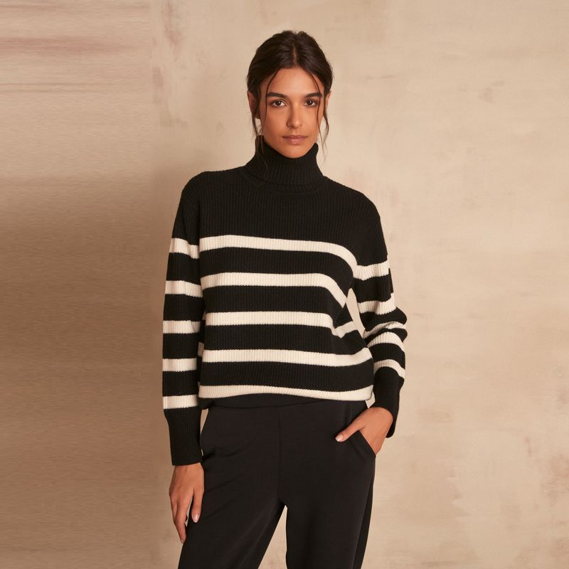 MAISON 123 - Sweater Manga Larga Mujer 123