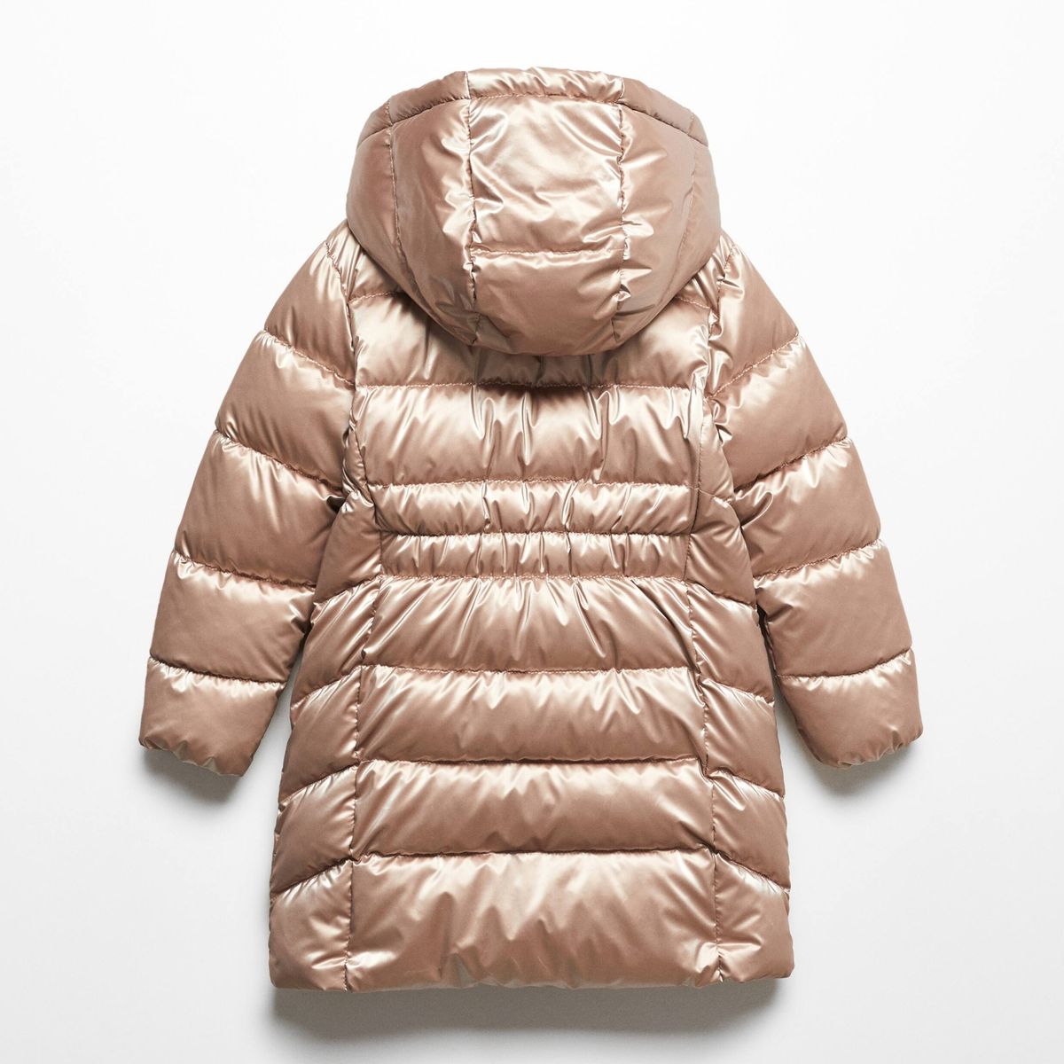 MANGO KIDS - Parka Metalizado Acolchado Niña Mango Kids