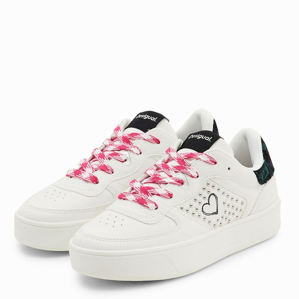 DESIGUAL - Zapatilla Urbana Mujer Blanco Desigual