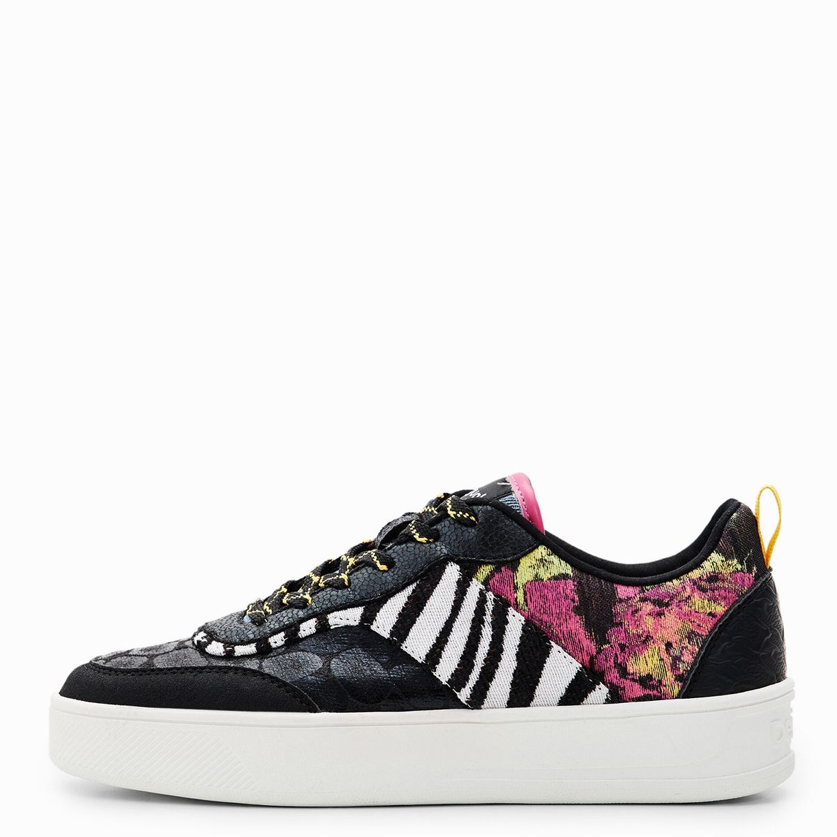 DESIGUAL - Zapatilla Urbana Mujer Negro Desigual