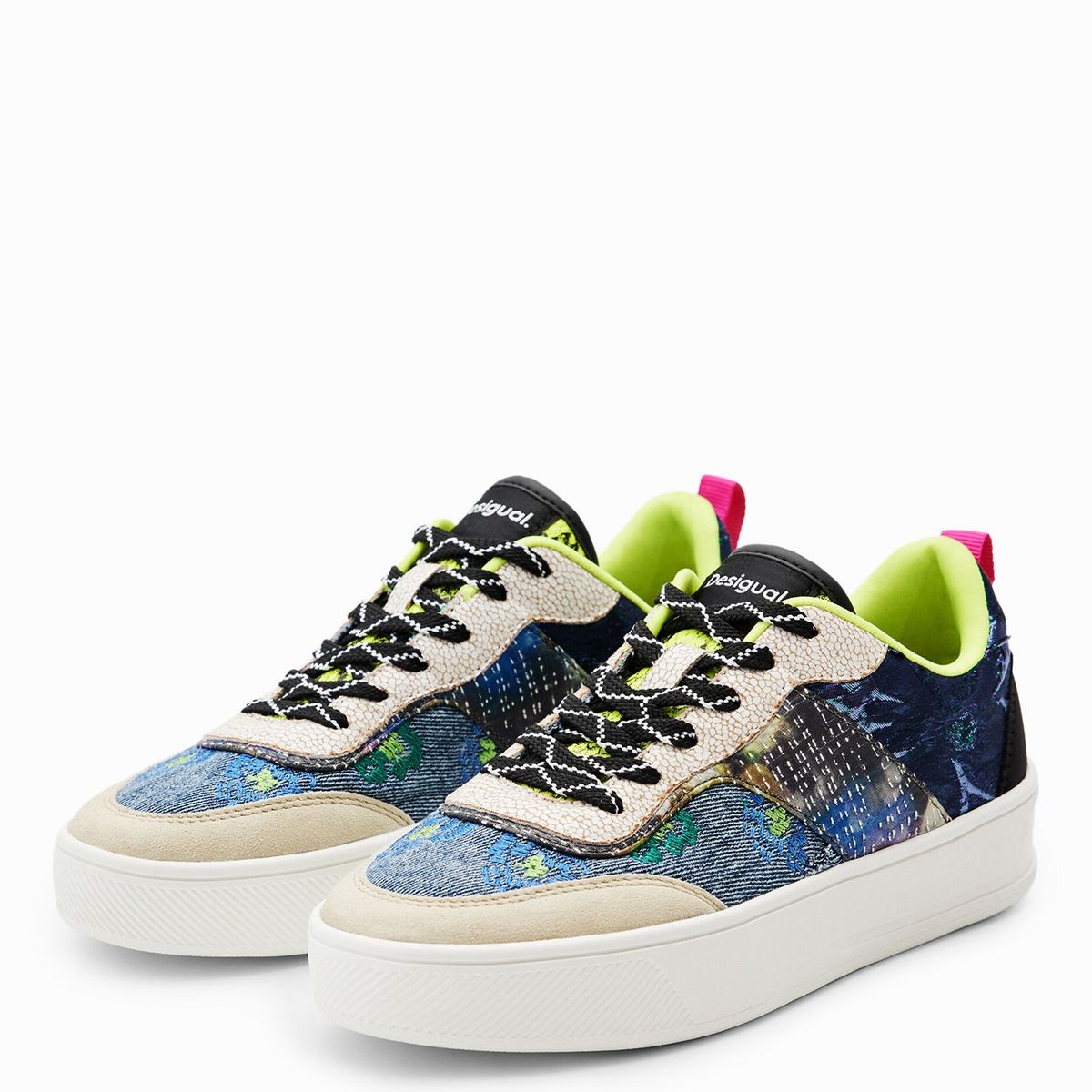 DESIGUAL - Zapatilla Urbana Mujer Multicolor Desigual
