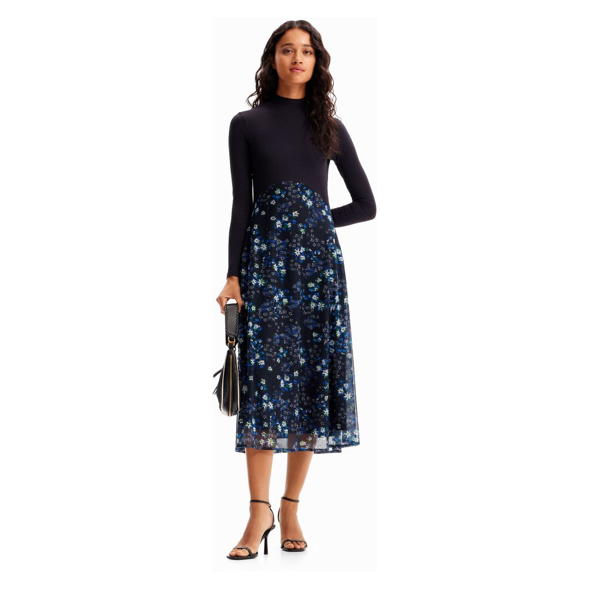 DESIGUAL - Vestido Manga Larga Mujer Desigual