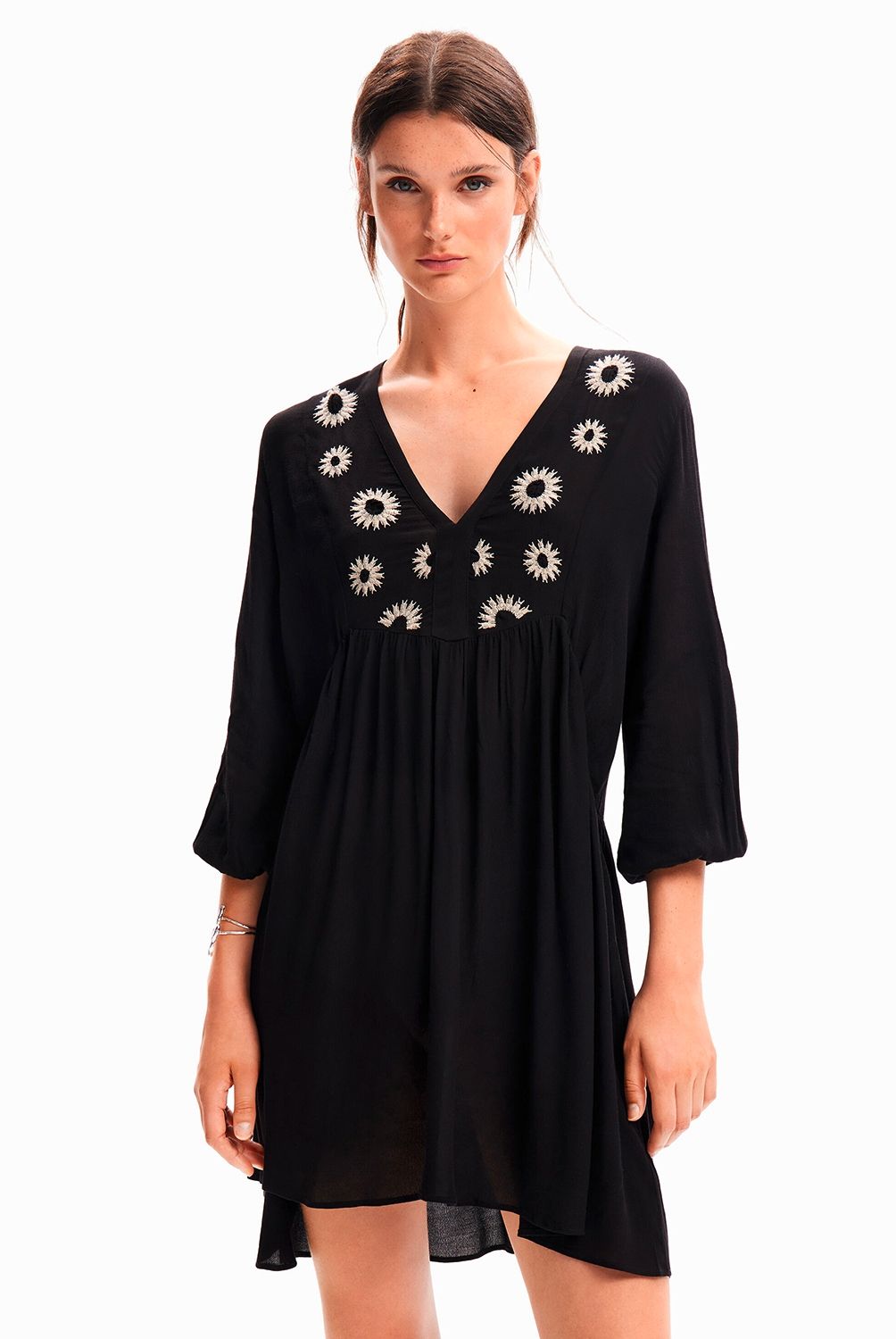 DESIGUAL - Vestido Corto Túnica Mujer Desigual