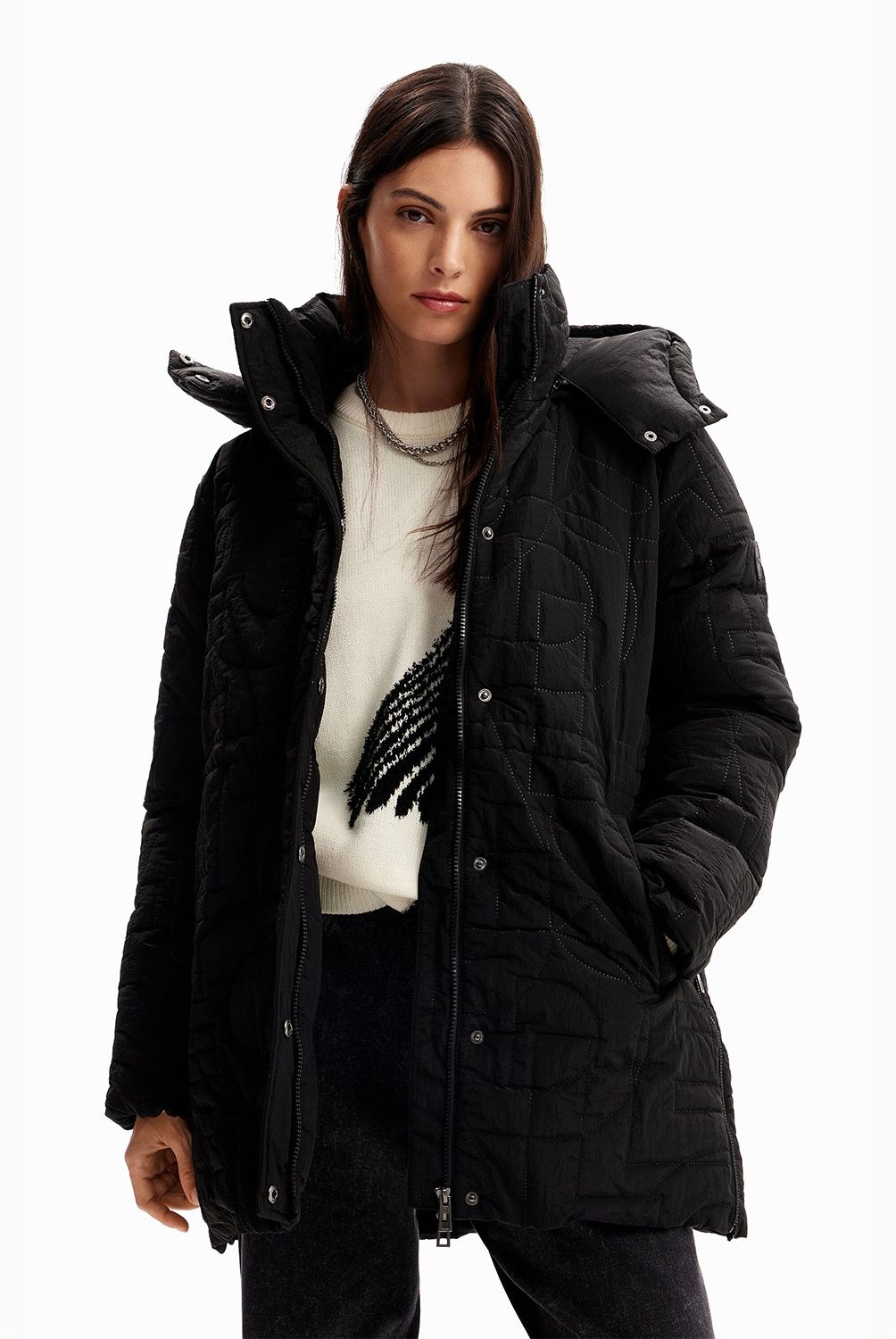 DESIGUAL - Parka Mujer Desigual