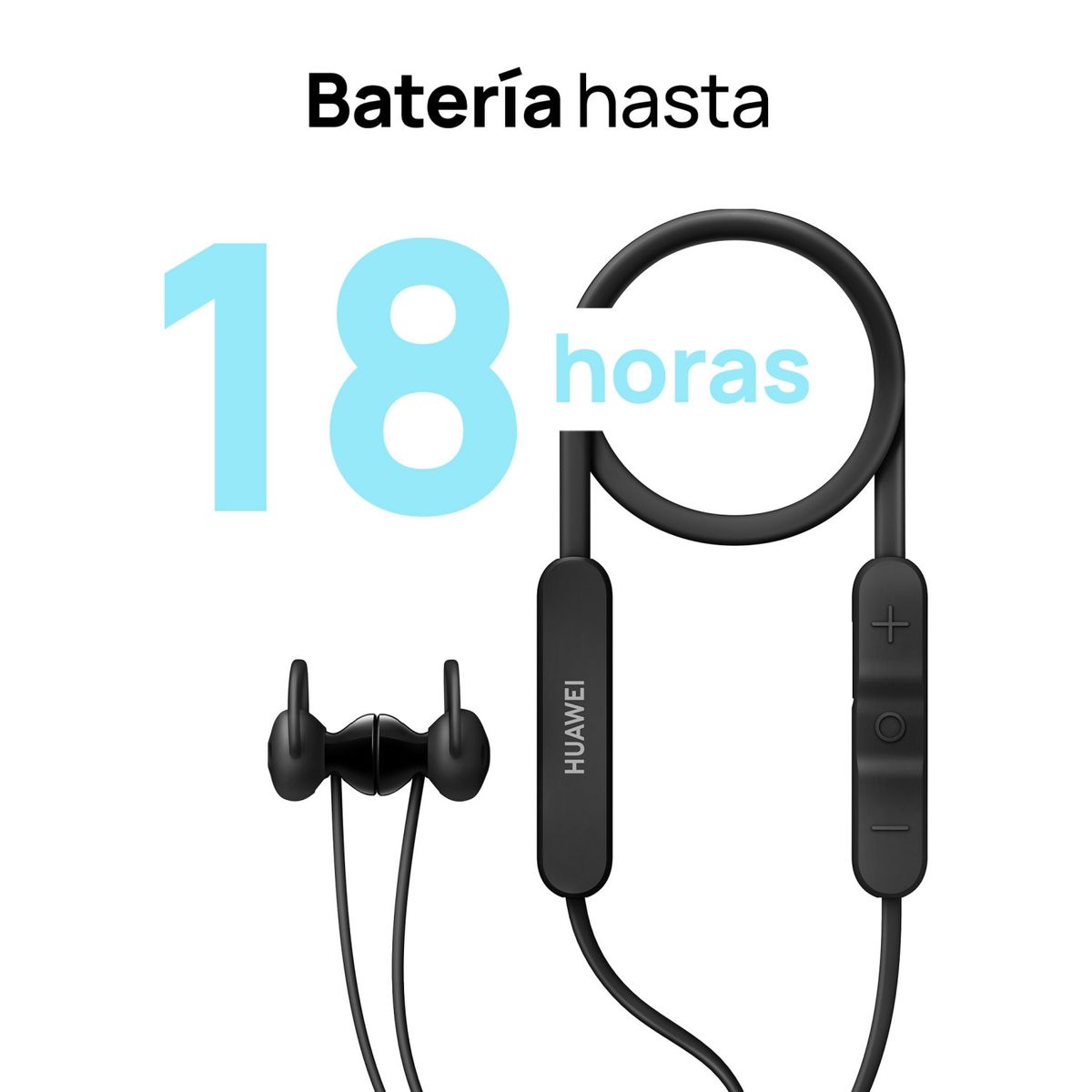 HUAWEI - Audifonos bluetooth Freelace Negro Huawei