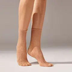 CALZEDONIA - Calcetín Media Red Mujer
