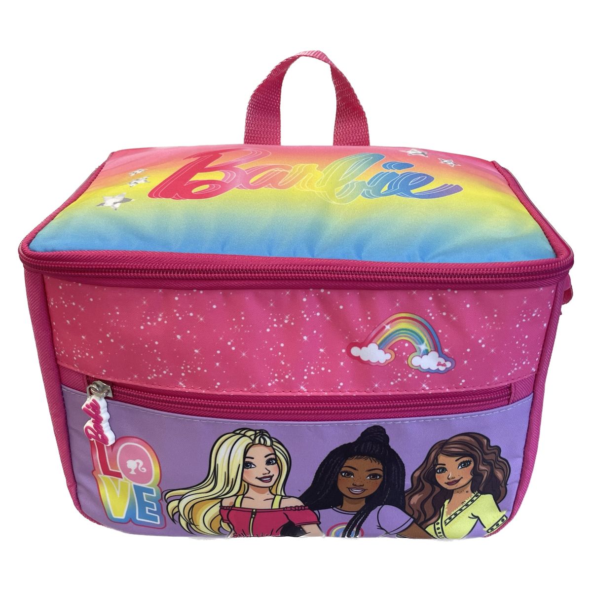 BARBIE - Lonchera Infantil Cuadrada Barbie